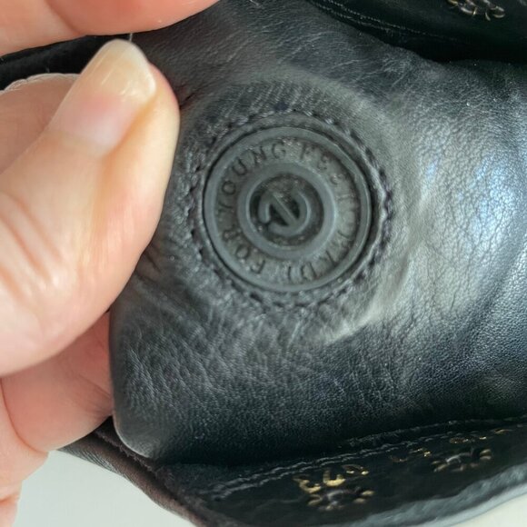 Ecco Soft Lace Up Leather Walking Sneaker w Gripper Outersole Black Sz 41 - Picture 11 of 15